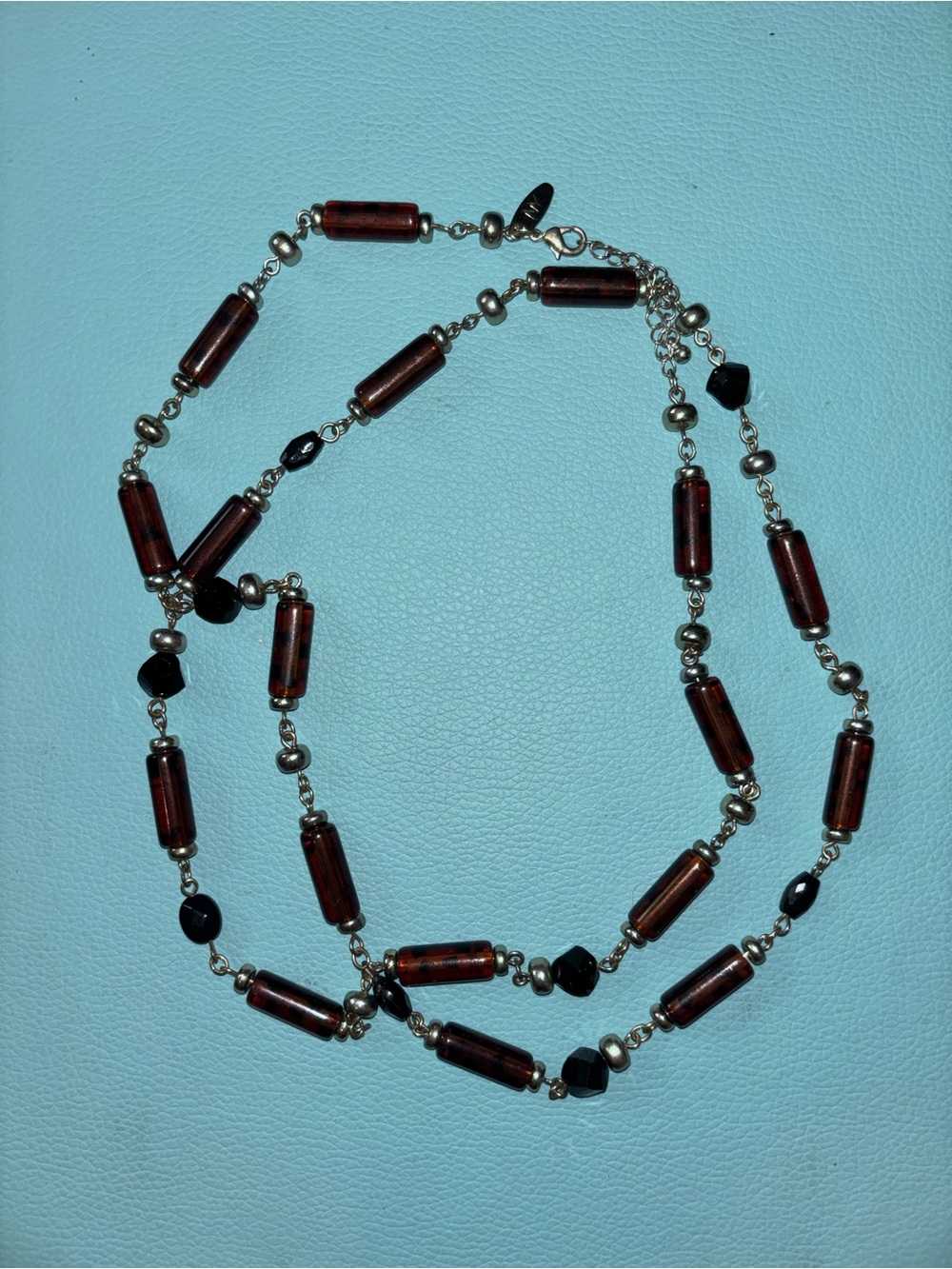 Handcrafted Brown Beaded Women’s Necklace